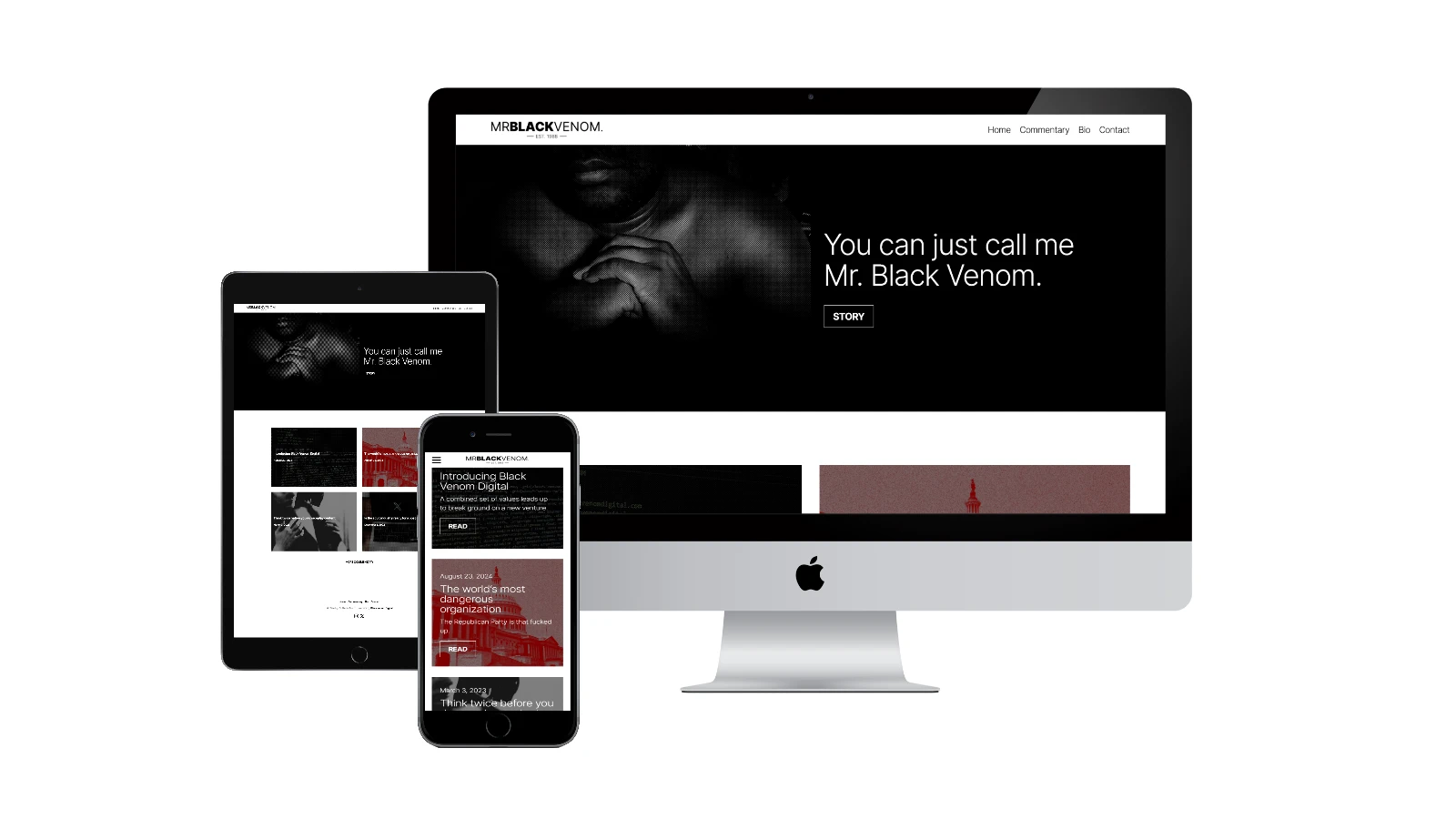 mrblackvenom.com multi device preview